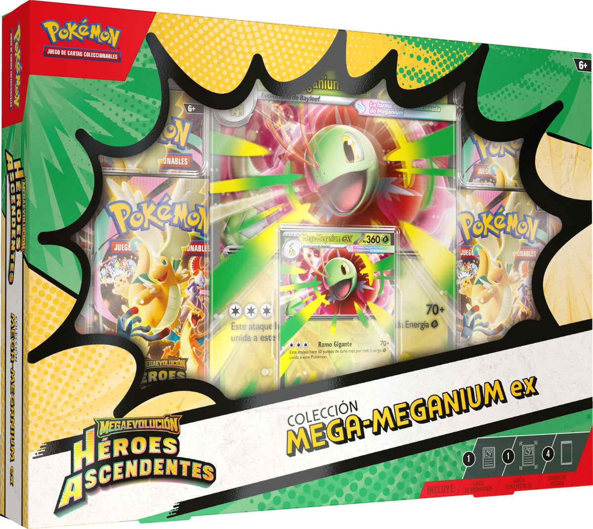 Caja Heroes Ascendentes: Mega-meganium ex