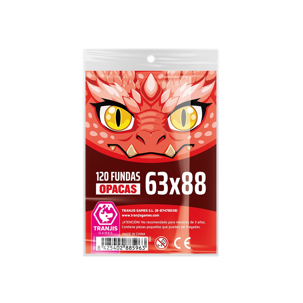 Fundas opacas dragón rojo