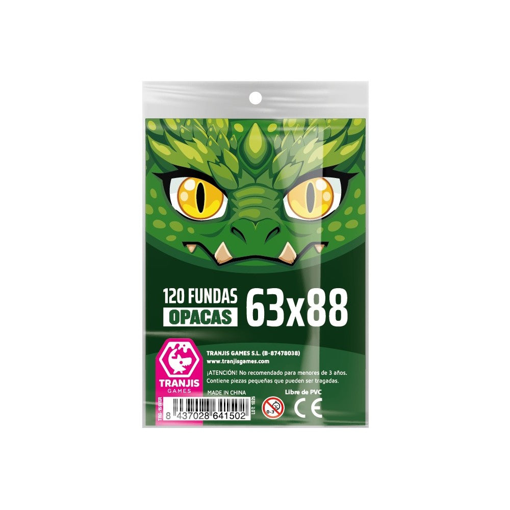 Fundas opacas dragón verde