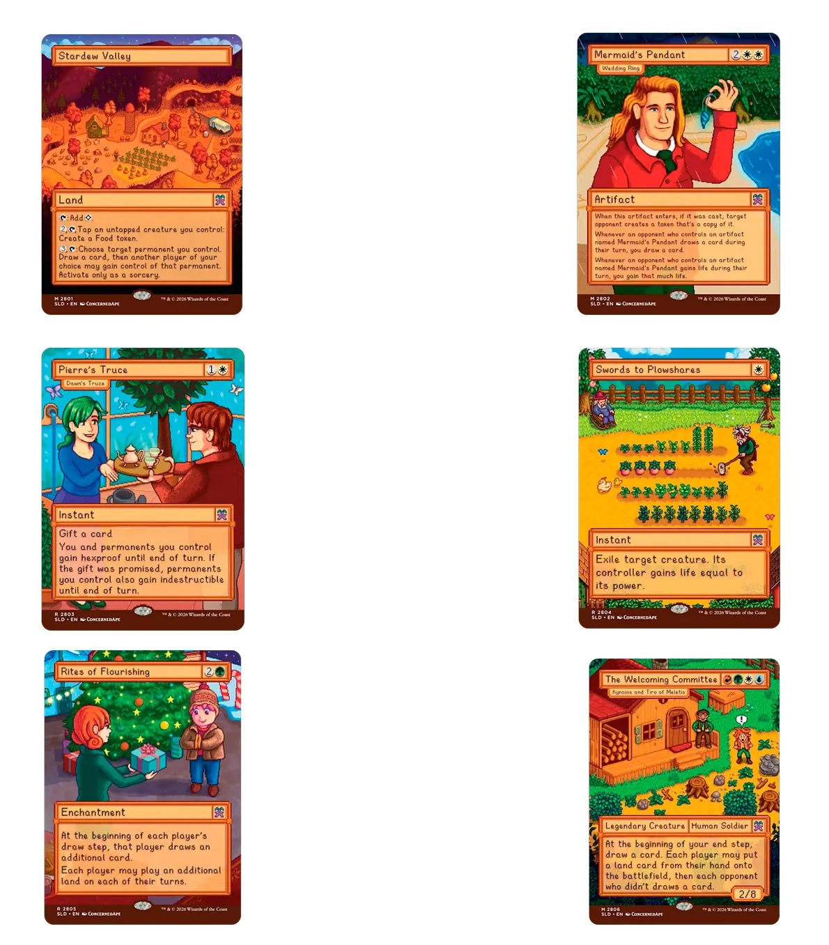 Secret Lair X Stardew Valley: Welcome to Stardew Valley