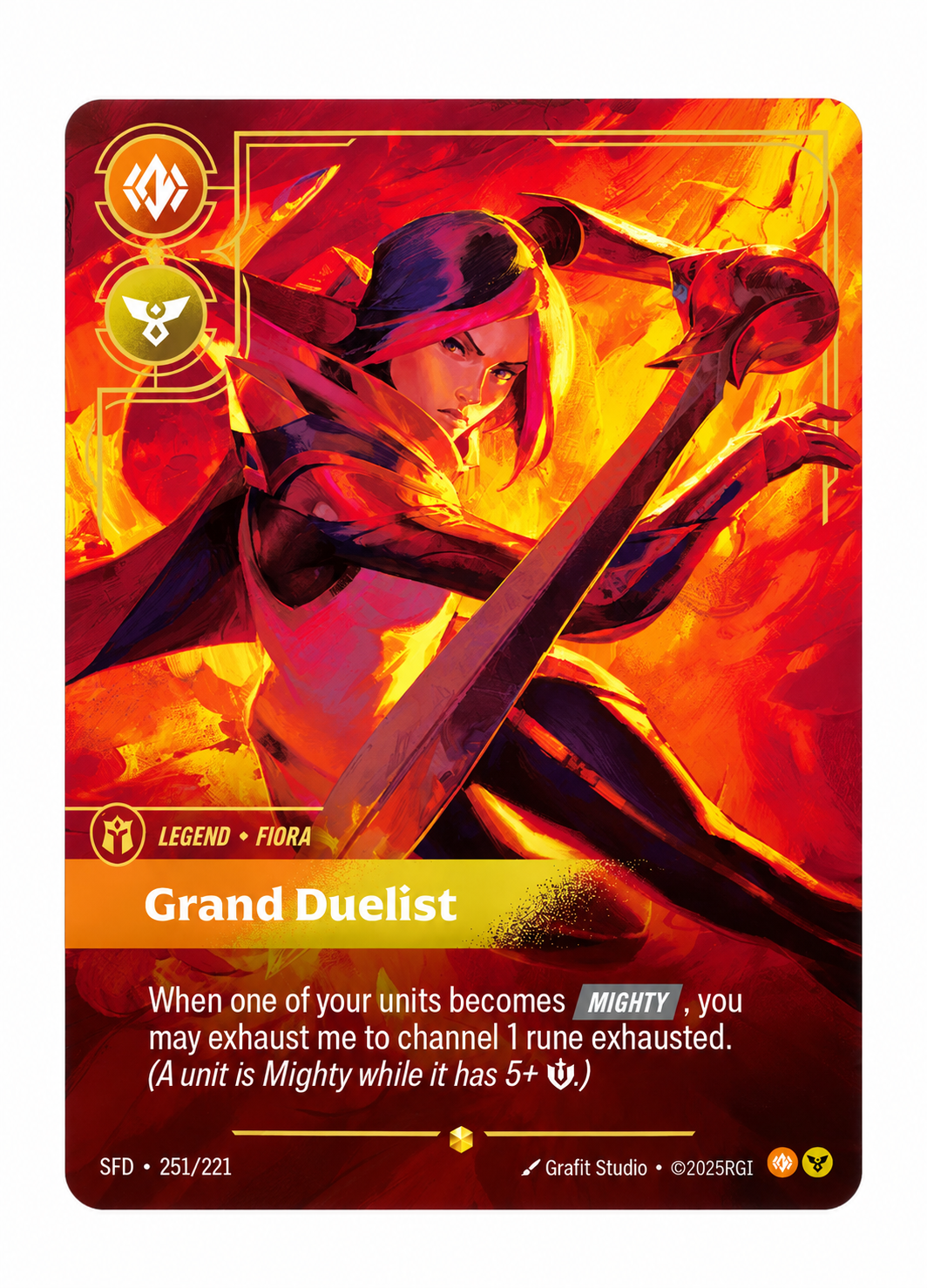Fiora, grand duelist (V.2 - showcase)