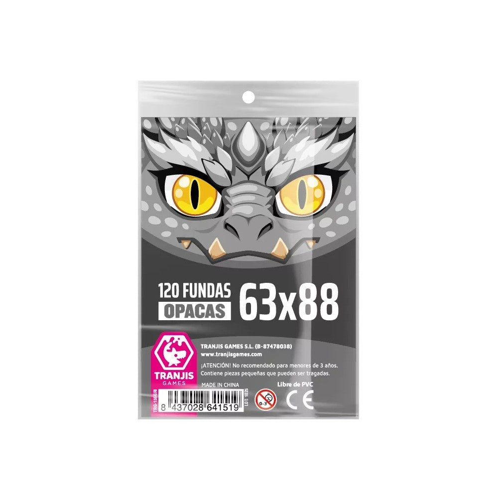 Fundas opacas dragón gris