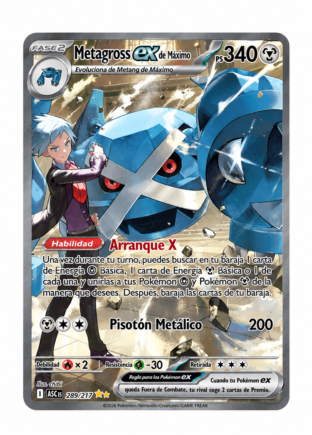 Metagross Ex de Máximo