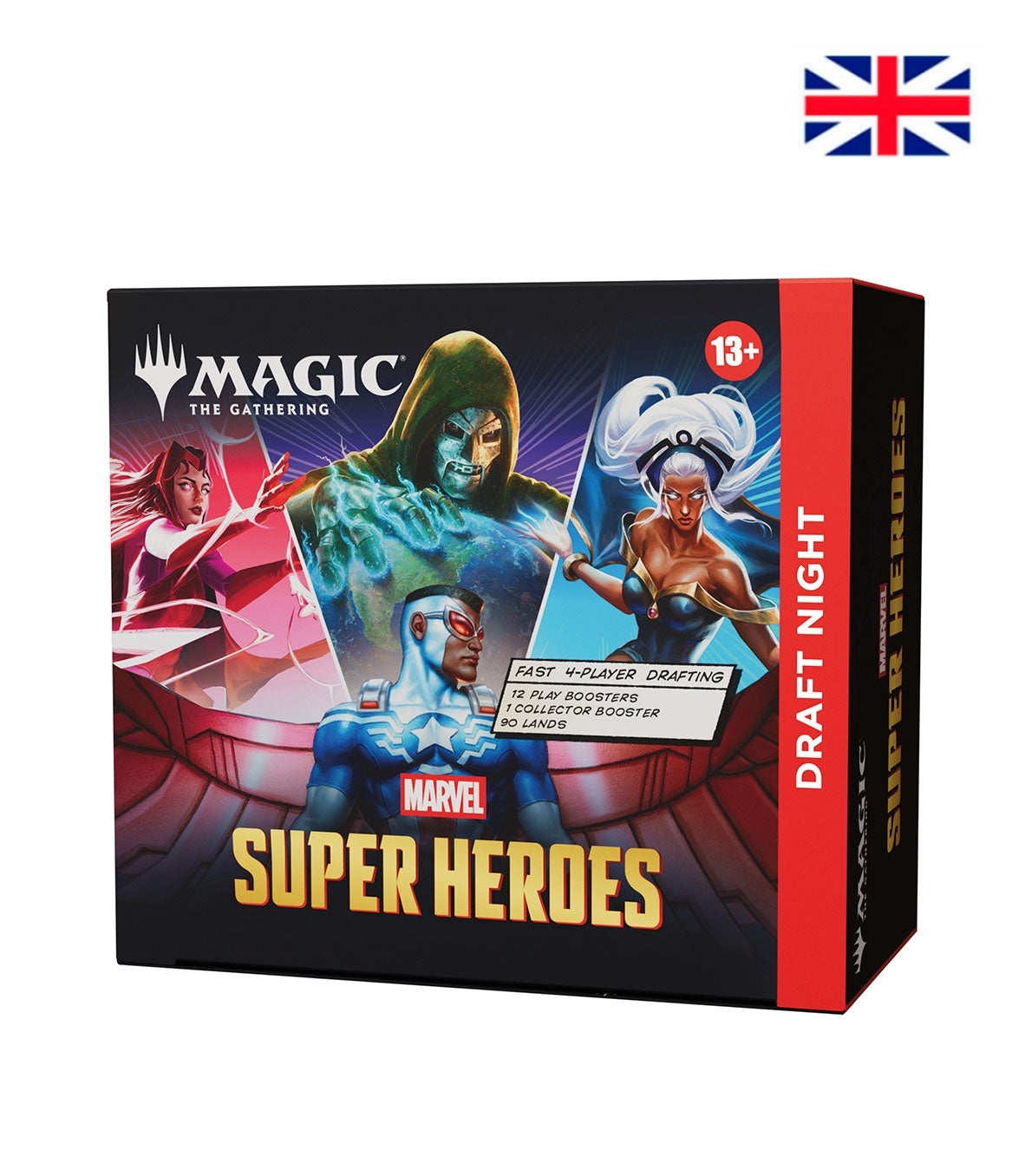 Caja draft night - Super Heroes